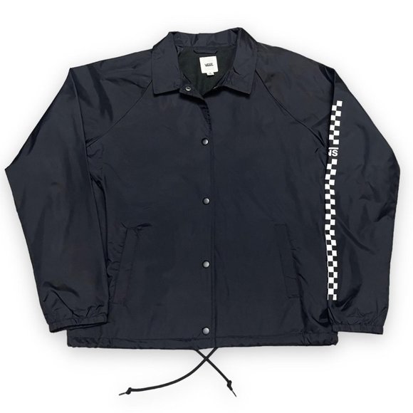 VANS Off The Wall Coach’s Bomber Windbreaker Jacket - Mens Small - Picture 2 of 4